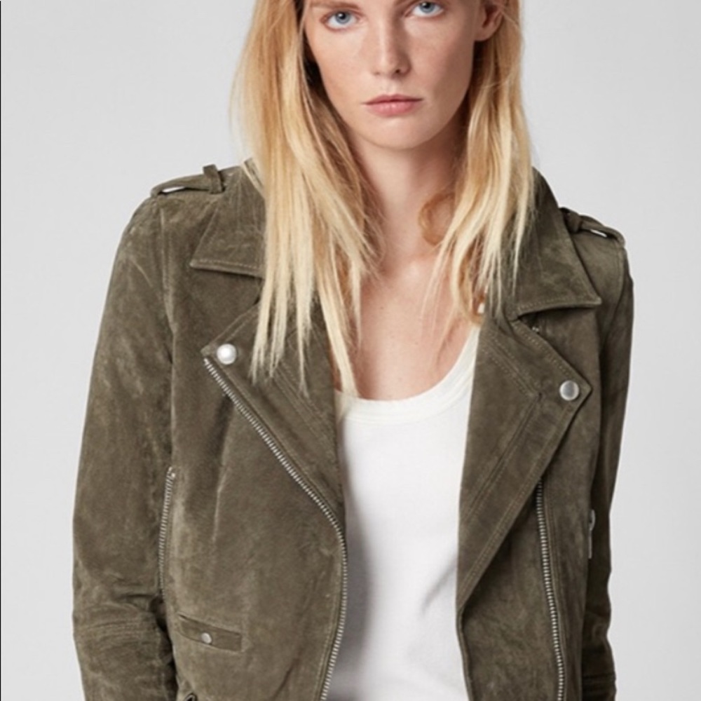 Suede Moto Jacket - Picture 2 of 2